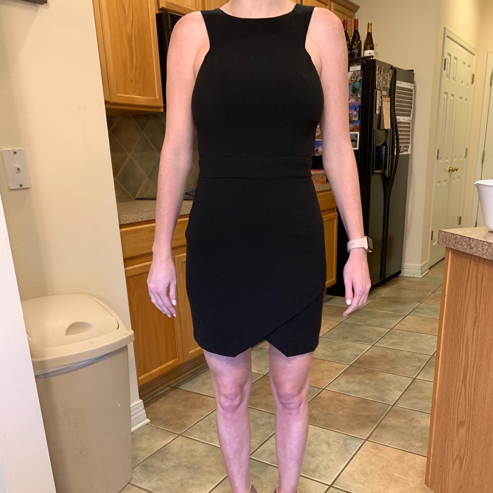 Black Gianni bini dress